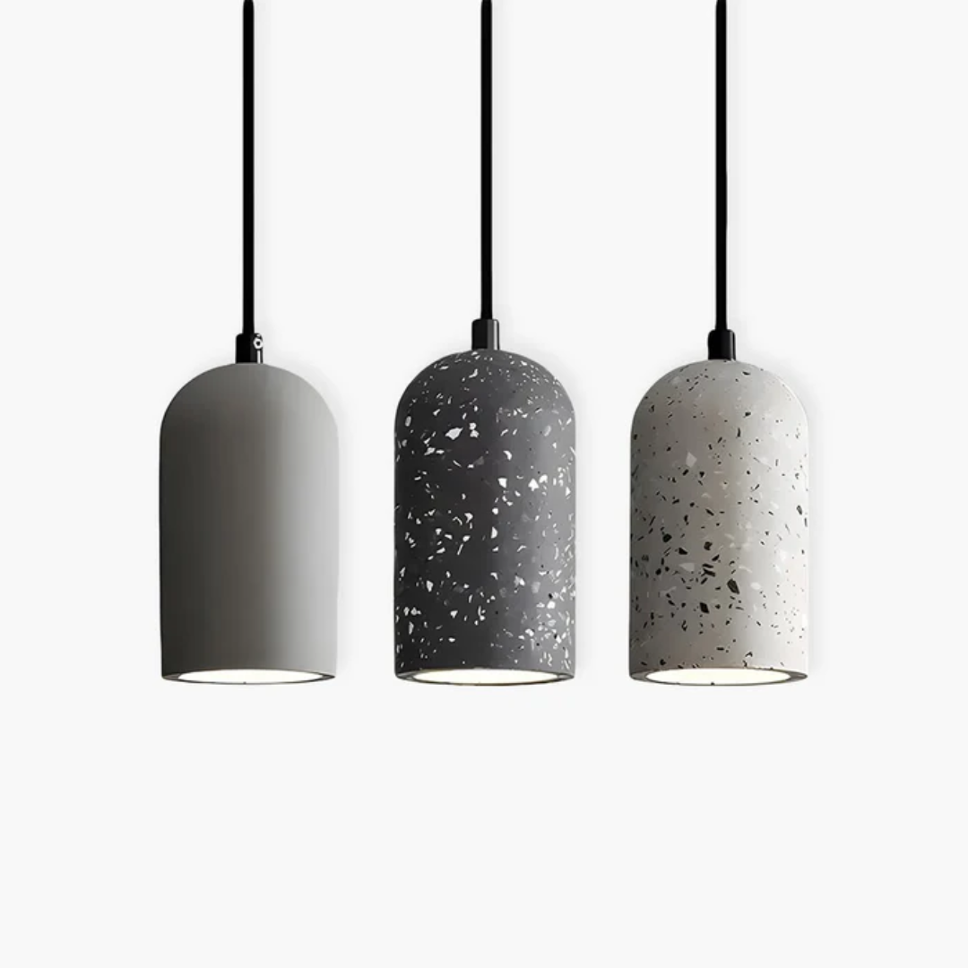 Arenor Cement Pendant Lamp For Dining Rooms And Living Areas