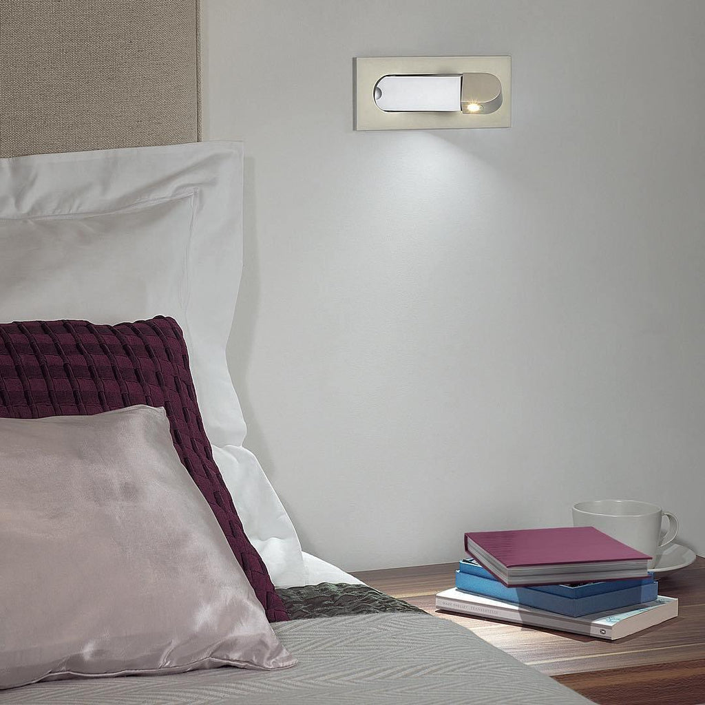 NyraLume Halo Wall Lamp For Bedside Reading Ambient Backlight
