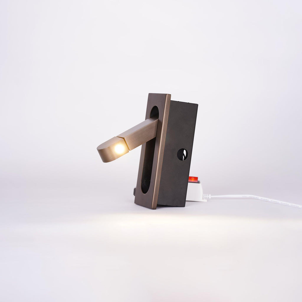 NyraLume Halo Wall Lamp For Bedside Reading Ambient Backlight