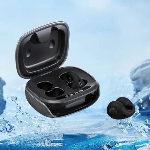 AeroPulse Open-Ear Bone-Conduction Headphones — Durable Build, Waterproof Design