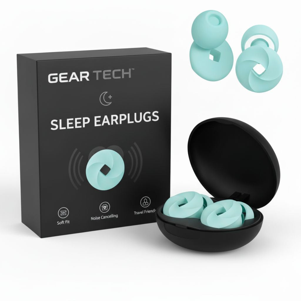 SlumberNest Ear Plugs — 33 dB Noise Reduction