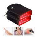 Guante de luz roja LumaFlex — Diseño de doble longitud de onda y luz infrarroja cercana