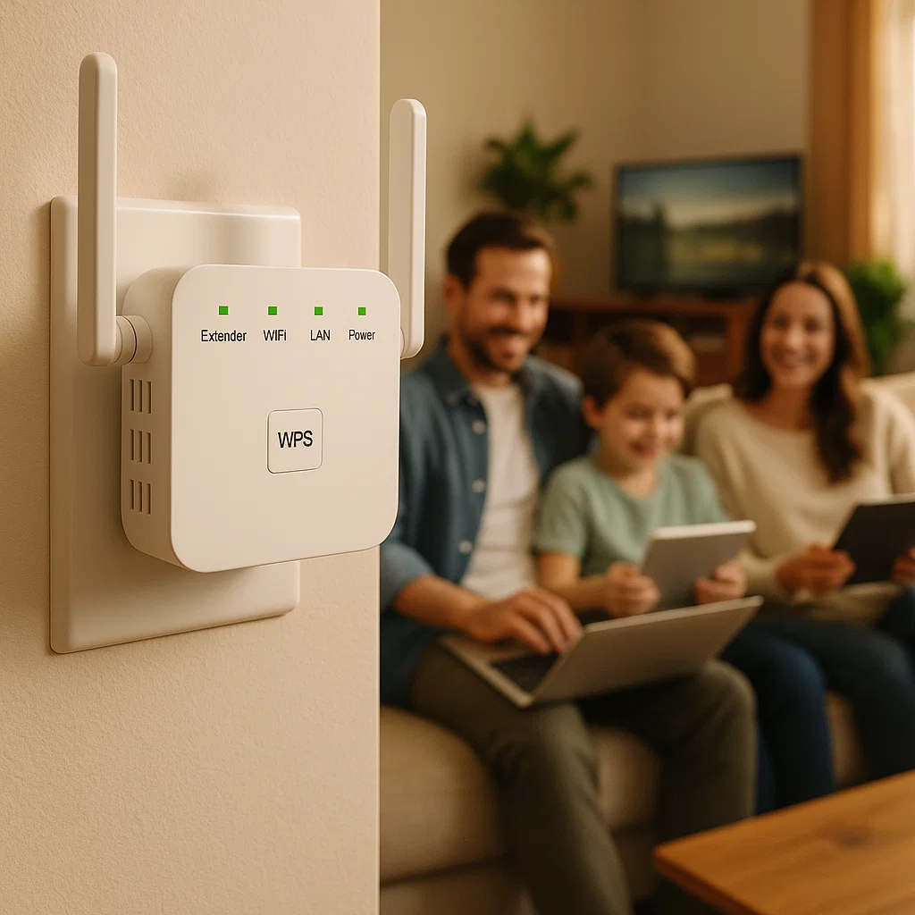 Amplificator de semnal WiFi AeroLink Ultra Dual Band — Rază de acoperire extinsă