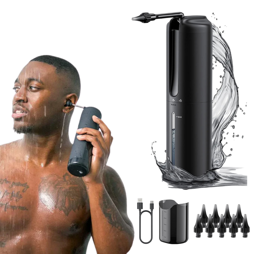 QuellWave Ear Rinse Pro — massaggiatore ad acqua a triplo getto