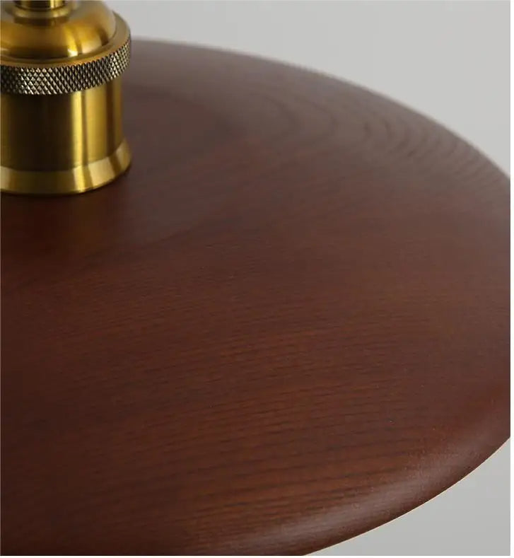Kestrelwood Nordic Holz Pendelleuchte mit Kunstglas-LED