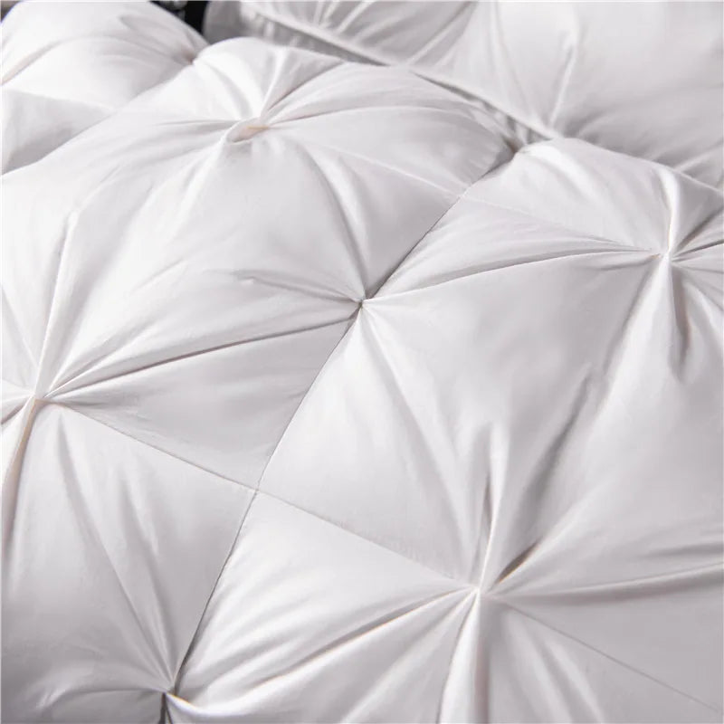 Oreiller en duvet d’oie LumaCloud — soutien ciblé du cou, garnissage en plumes blanches, taille 18.9
