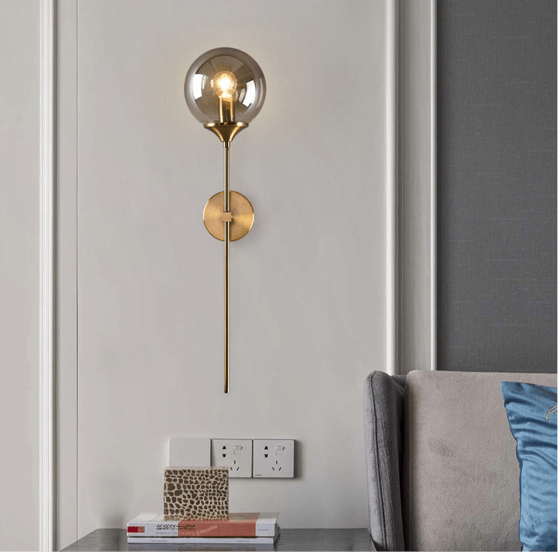 Eclipse Glass Ball Pendant Light — Modern Hanging Fixture