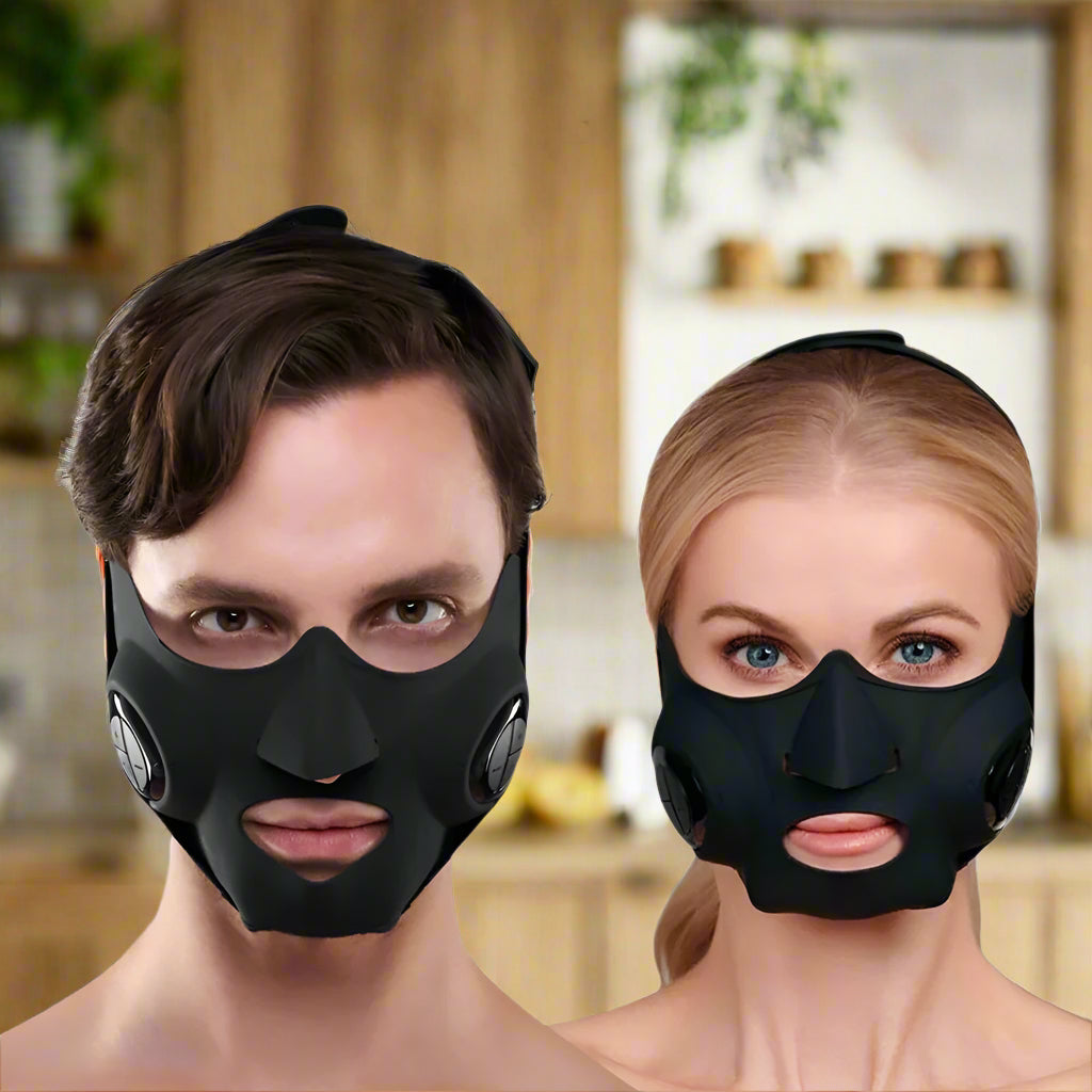 EMS Facial Toning and Lifting Mask — Hands-Free Skincare Device