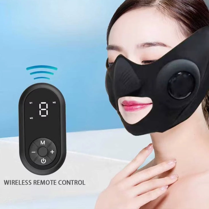 EMS Facial Toning and Lifting Mask — Hands-Free Skincare Device