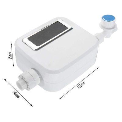 Kirrea מחמם מים נייד 3500W לפי דרישה — חוגת בקרת טמפרטורה