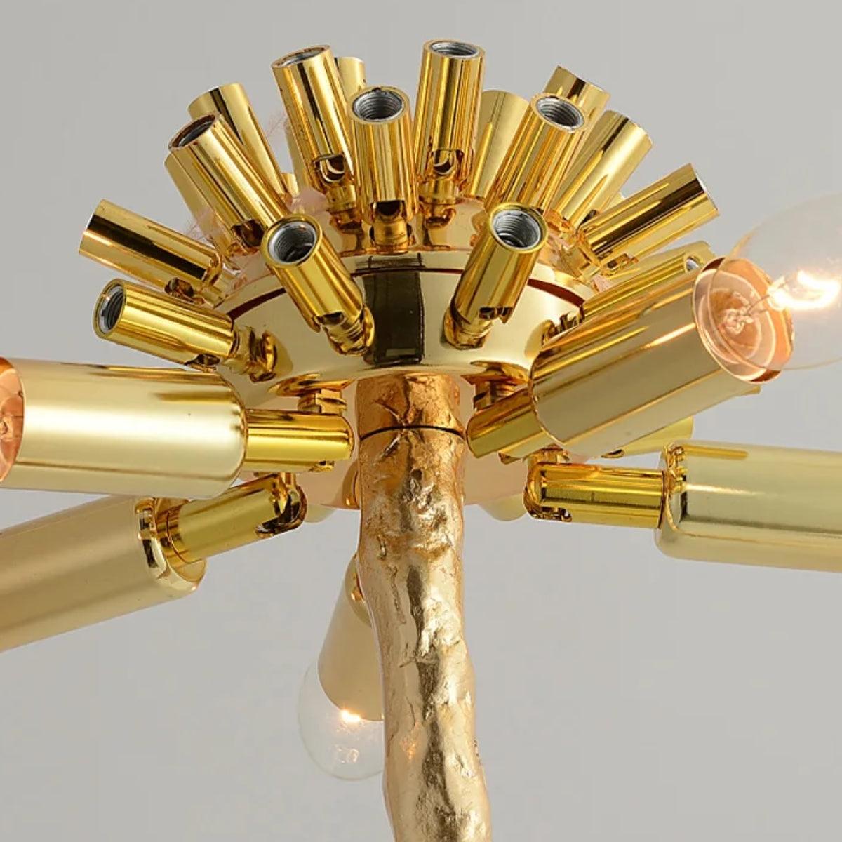 Glammzee Ostrich-Leg Floor Lamp — Feathered Statement Decor