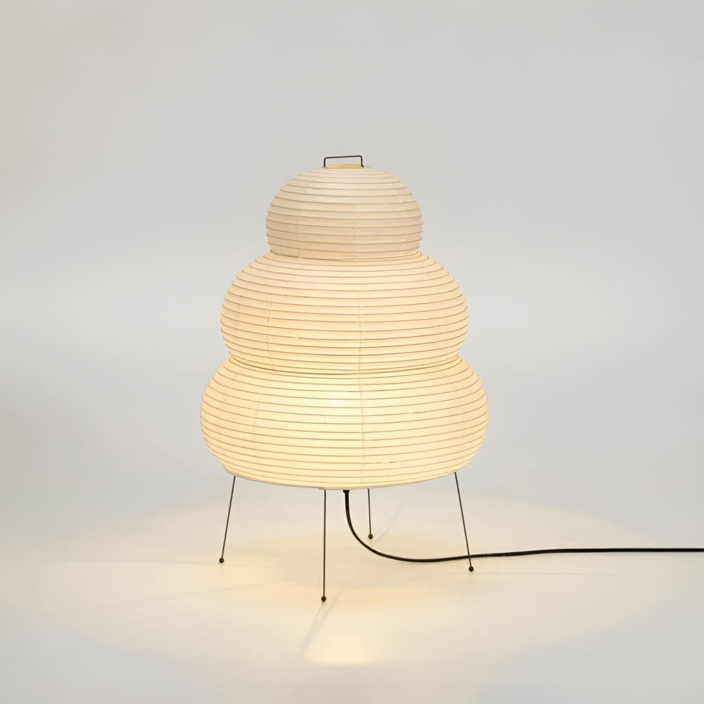 Glammzee Glow Rice Paper Floor Lamp – Japanese Zen Design