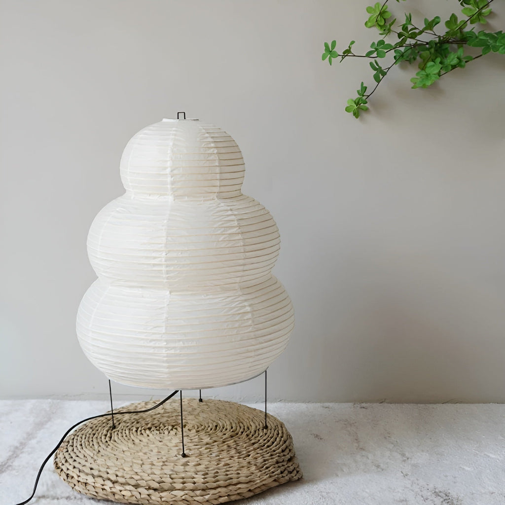 Glammzee Glow Rice Paper Floor Lamp – Japanese Zen Design
