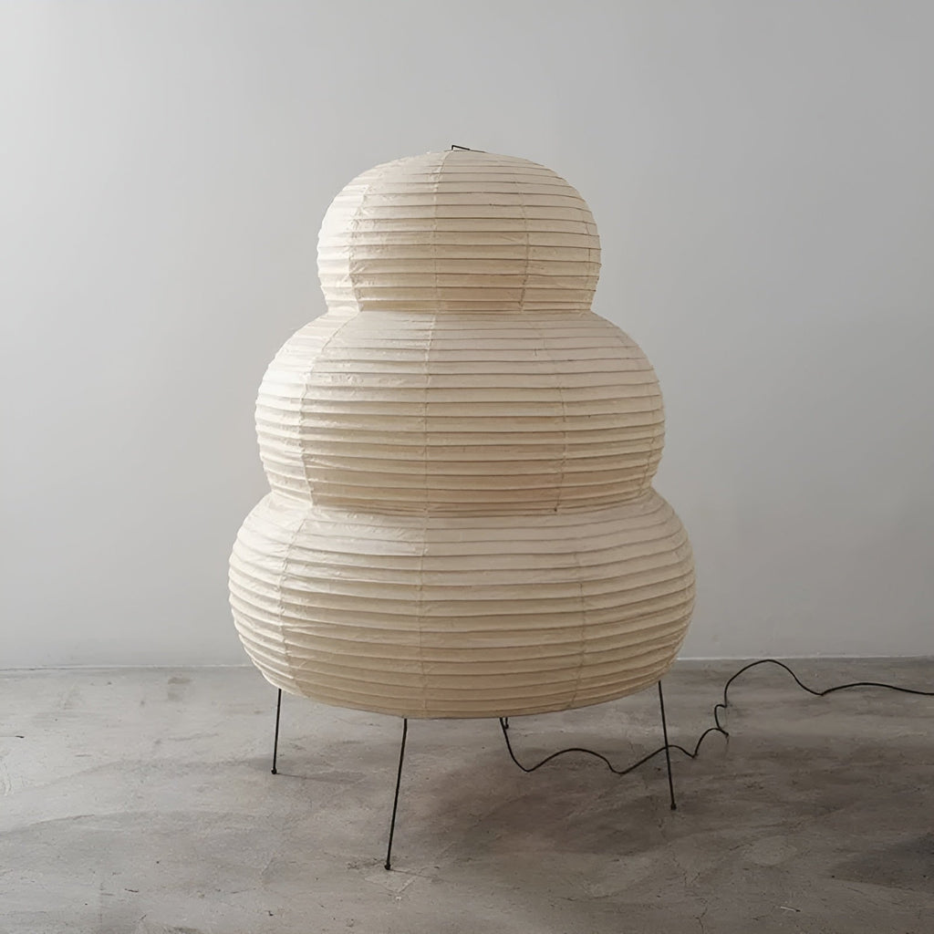 Glammzee Glow Rice Paper Floor Lamp – Japanese Zen Design