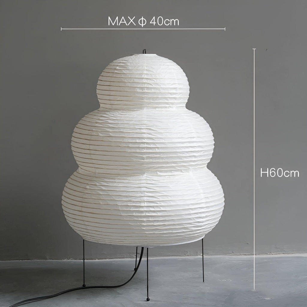 Glammzee Glow Rice Paper Floor Lamp – Japanese Zen Design