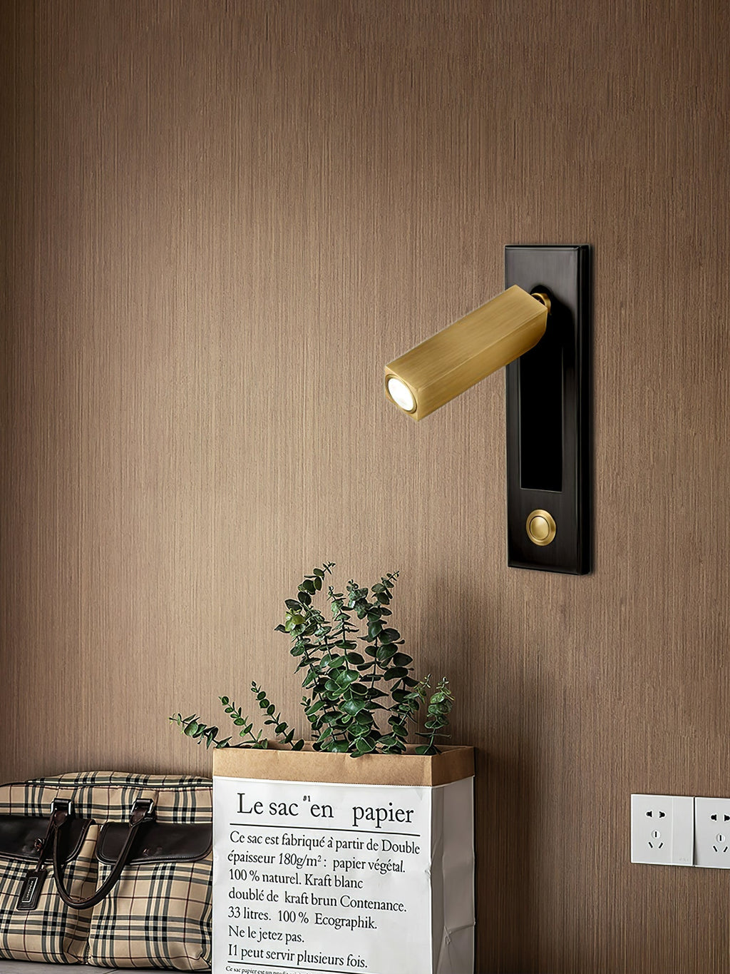NexaWall Recessed Bedside Light — Integrated Flush-Mount Wall Lamp