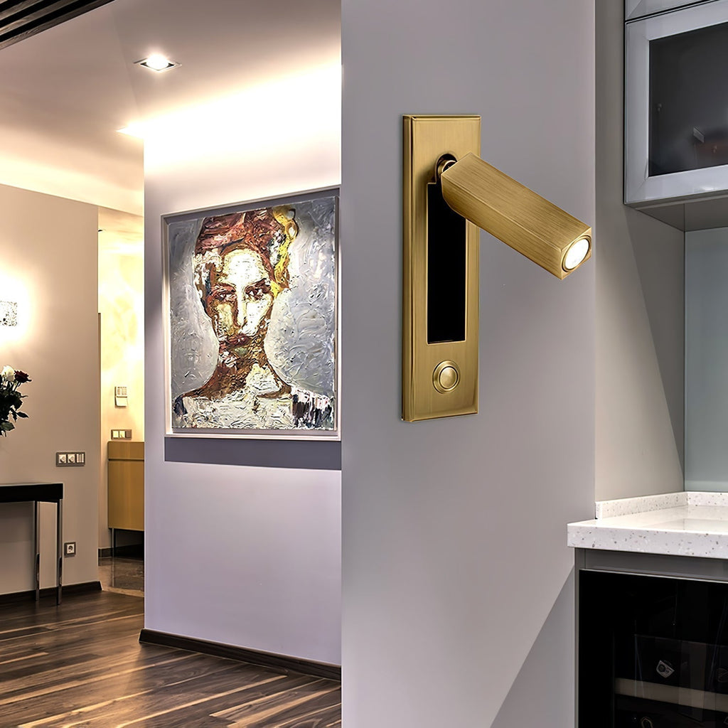 NexaWall Recessed Bedside Light — Integrated Flush-Mount Wall Lamp