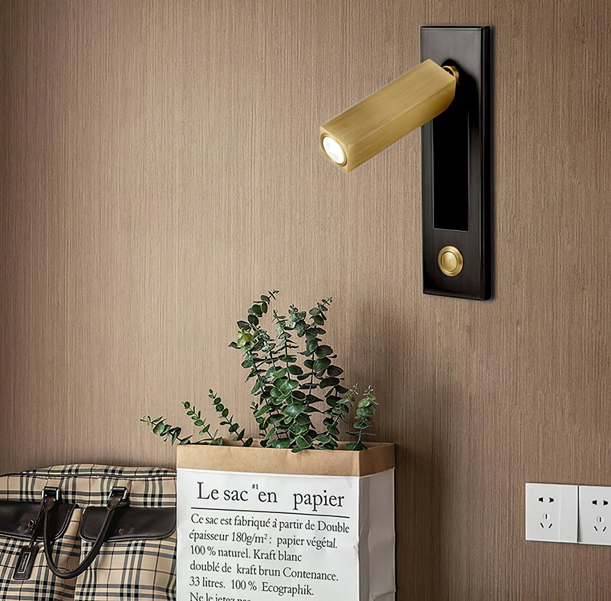 NexaWall Recessed Bedside Light — Integrated Flush-Mount Wall Lamp