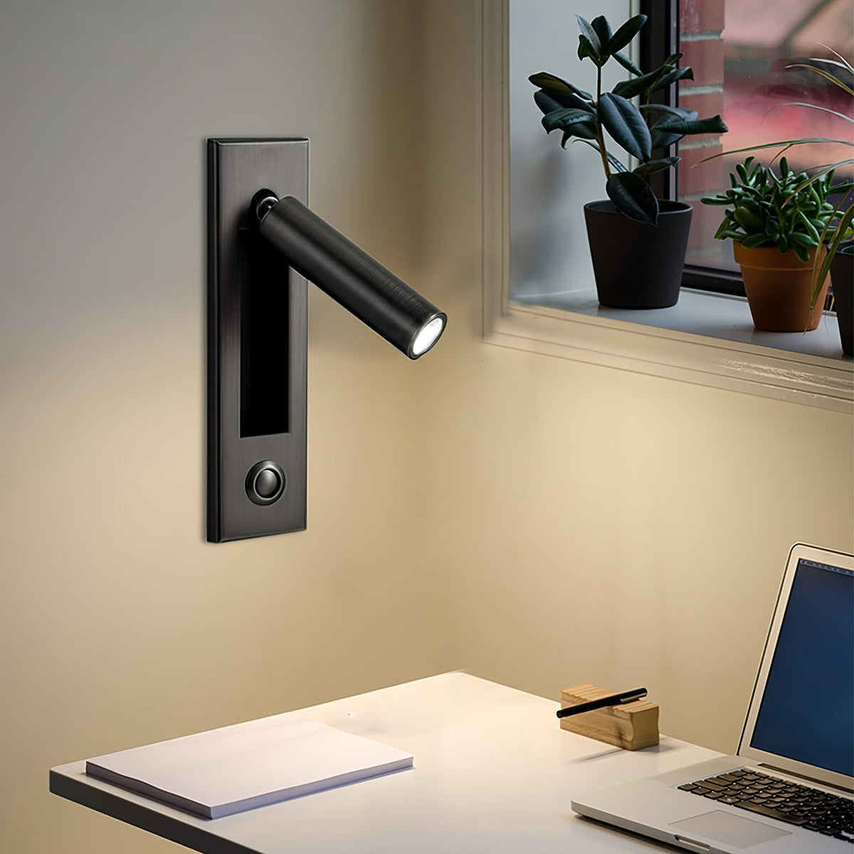 NexaWall Recessed Bedside Light — Integrated Flush-Mount Wall Lamp