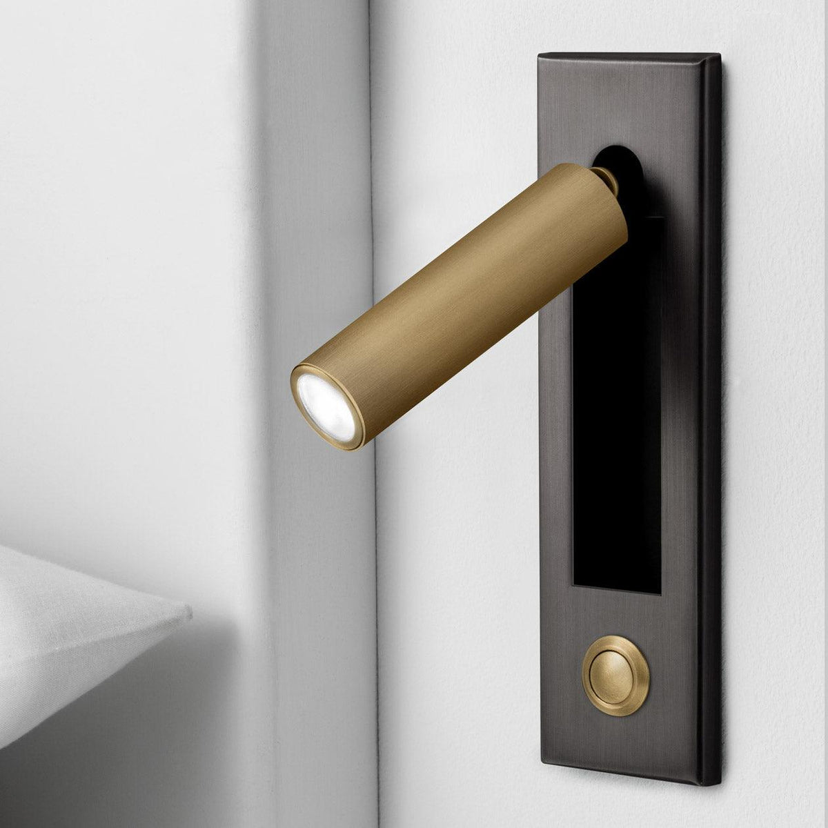 NexaWall Recessed Bedside Light — Integrated Flush-Mount Wall Lamp