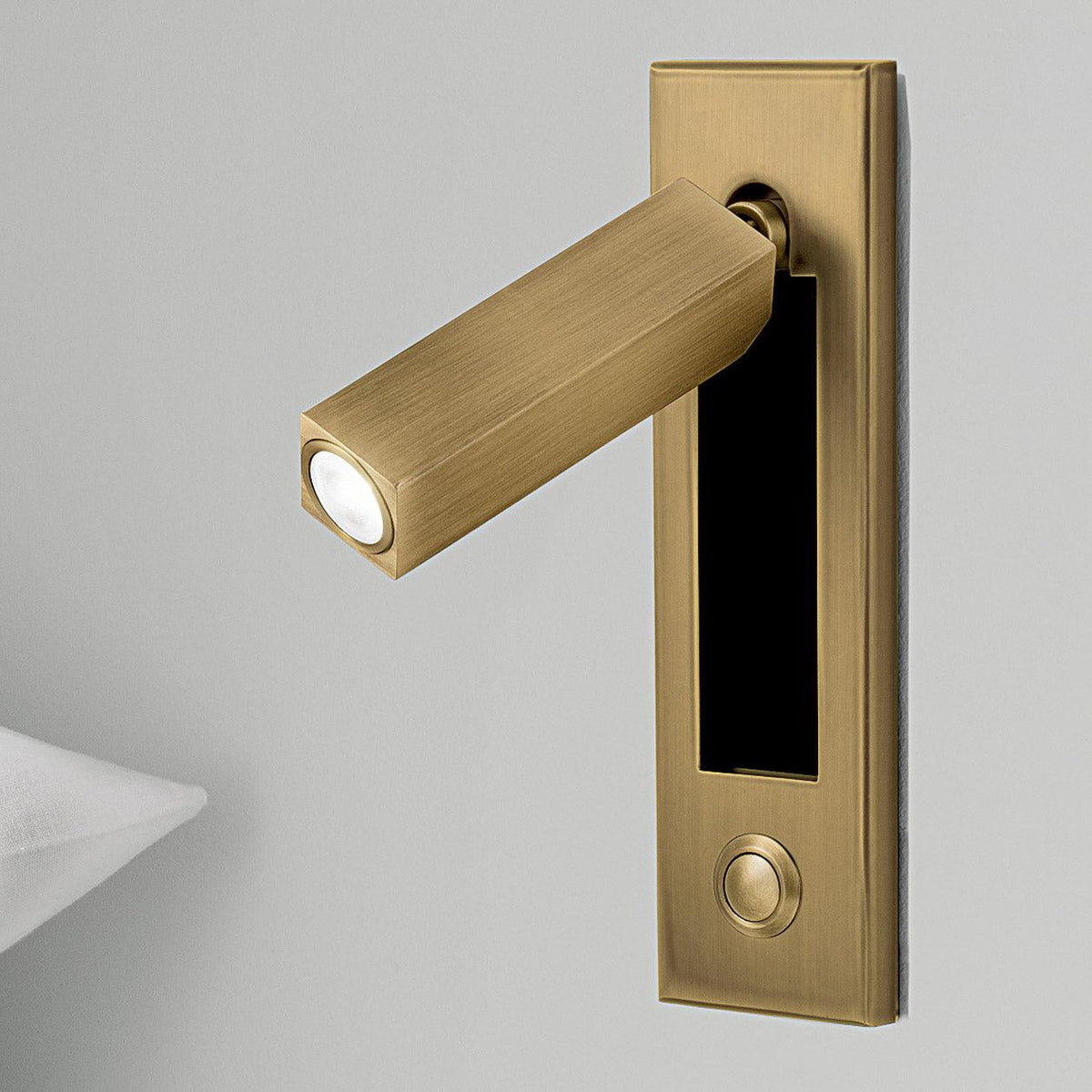 NexaWall Recessed Bedside Light — Integrated Flush-Mount Wall Lamp