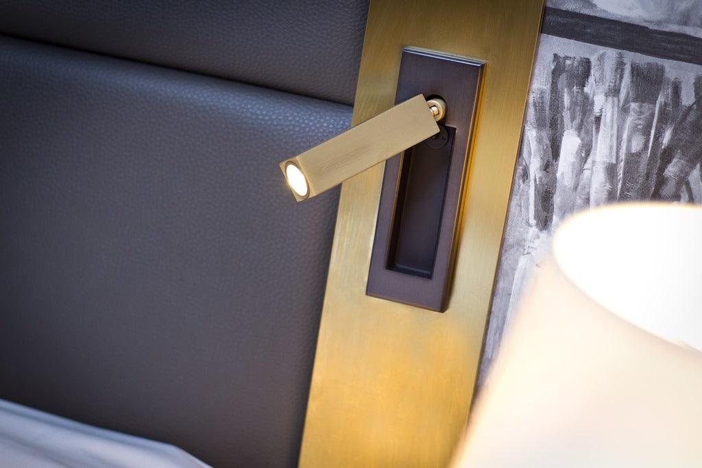 NexaWall Recessed Bedside Light — Integrated Flush-Mount Wall Lamp