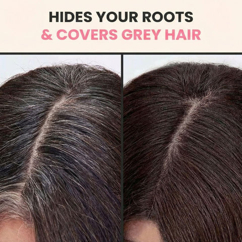 Hair Concealer Powder — Quick Root Coverage Formula for Grey & Thin Hair