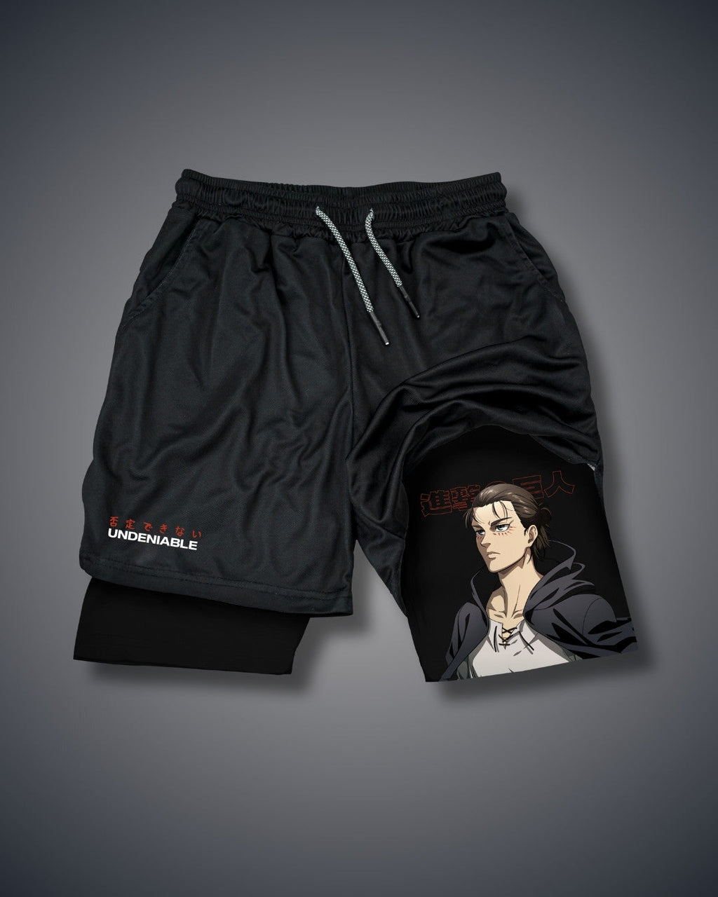 Anime-gymshorts - sportsbeklædning med ydeevne, begrænset oplag