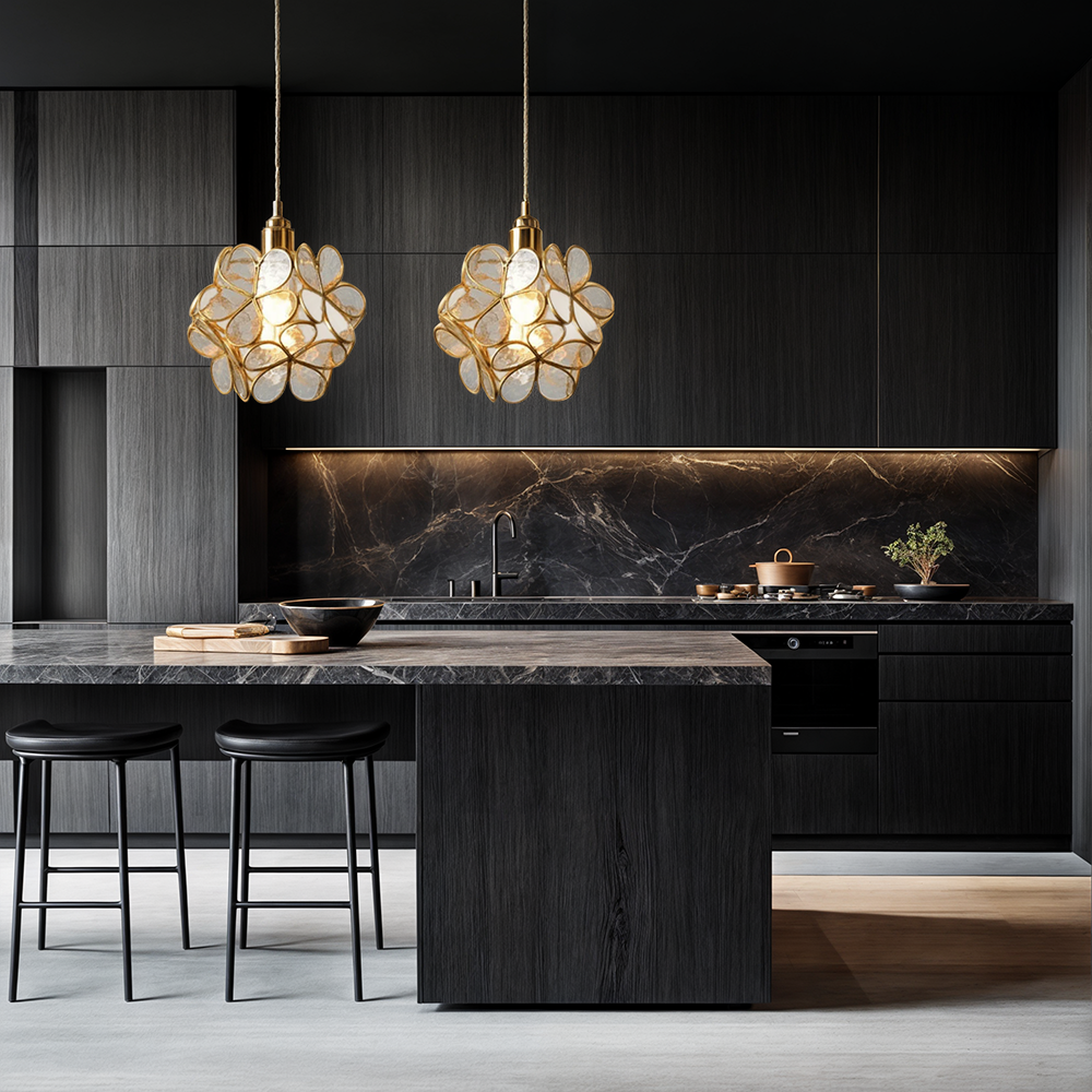Aurelia Floral Glass Pendant Light For Modern Interiors