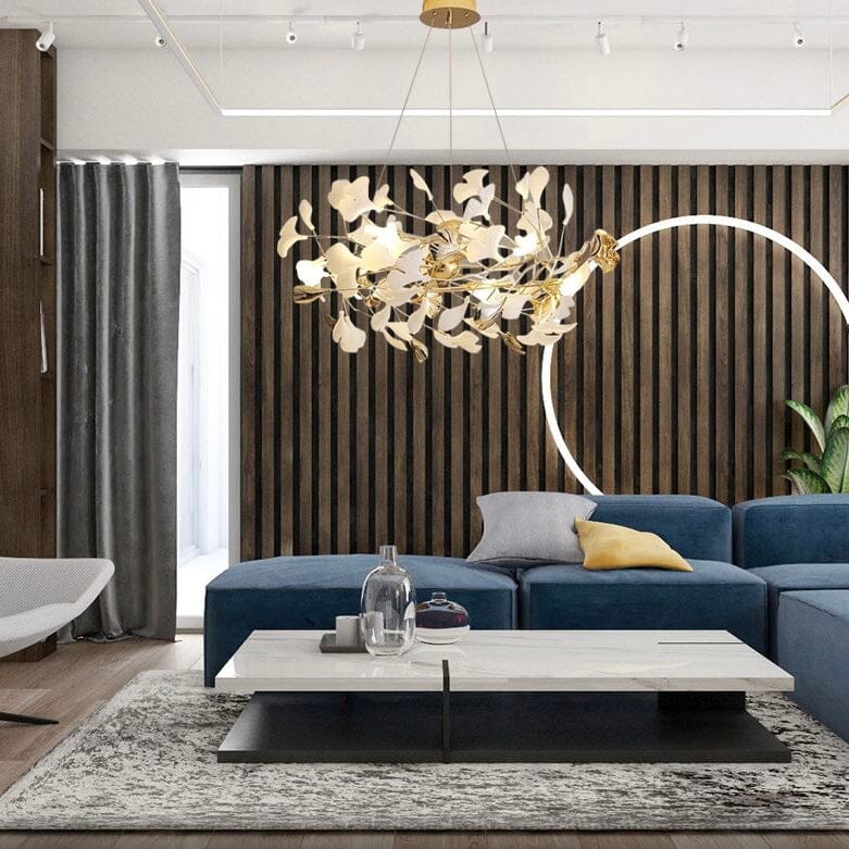 Keramický lustr Petal — stmívatelné LED svítidlo