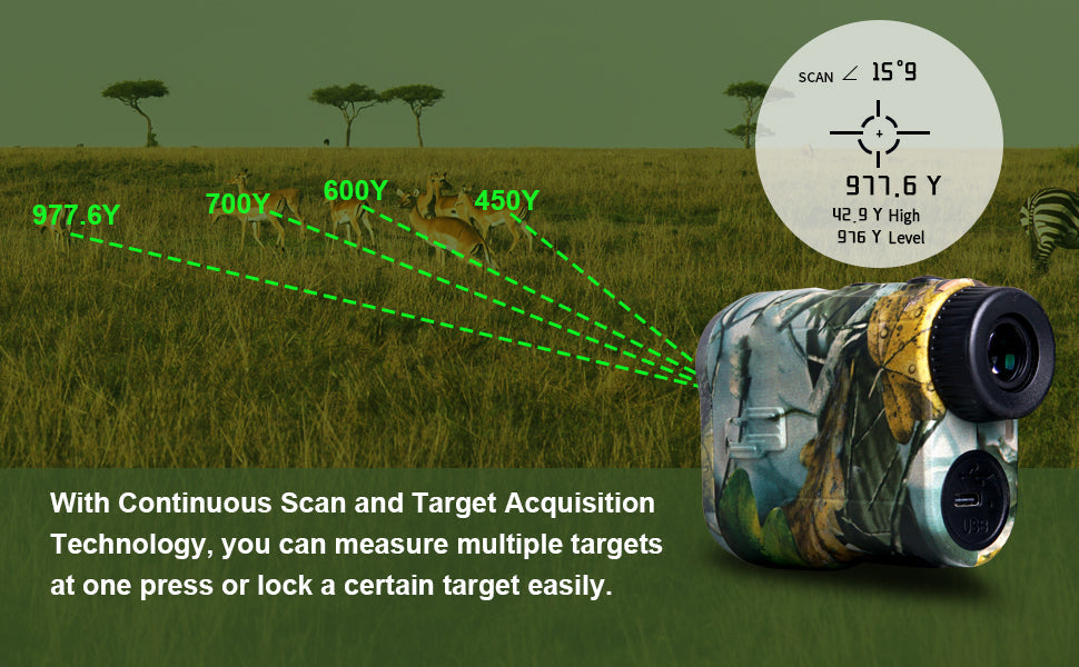 1000 Feet Hunting Range Finder | Filindra