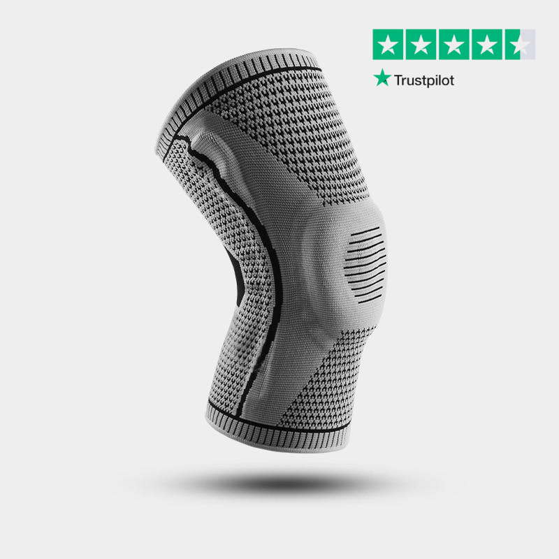 Relieve Knee Elite — Genouillère flexible avec manchon de maintien