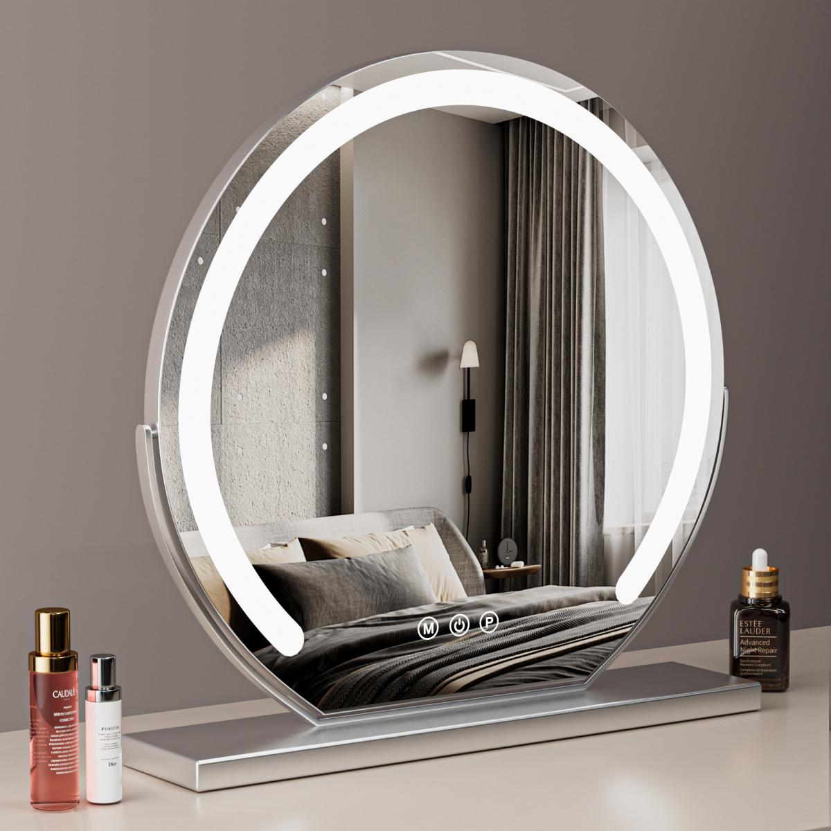 Luminara Dimmable LED Vanity Mirror — Touch Activated Lighting