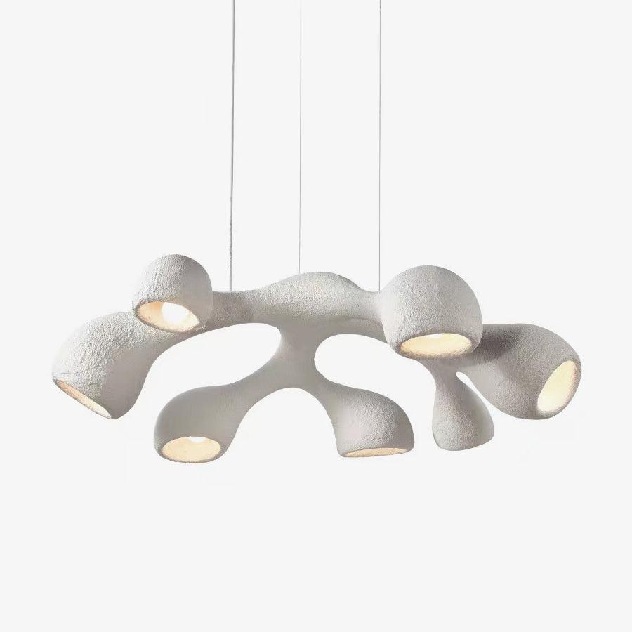 Silvara Cloud Pendant Light In Polystyrene Scandinavian Style Diffused Glow