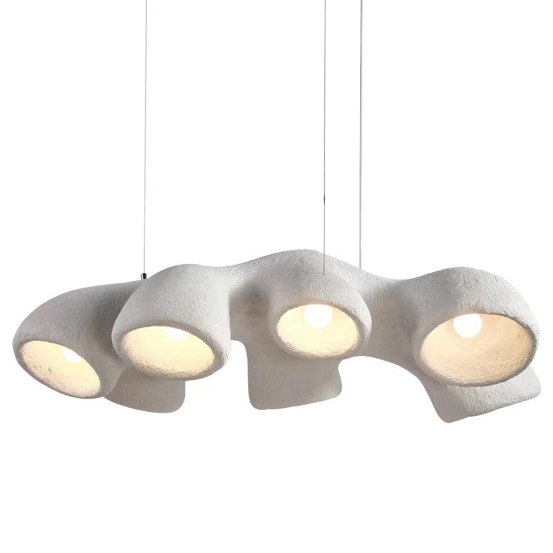 Silvara Cloud Pendant Light In Polystyrene Scandinavian Style Diffused Glow