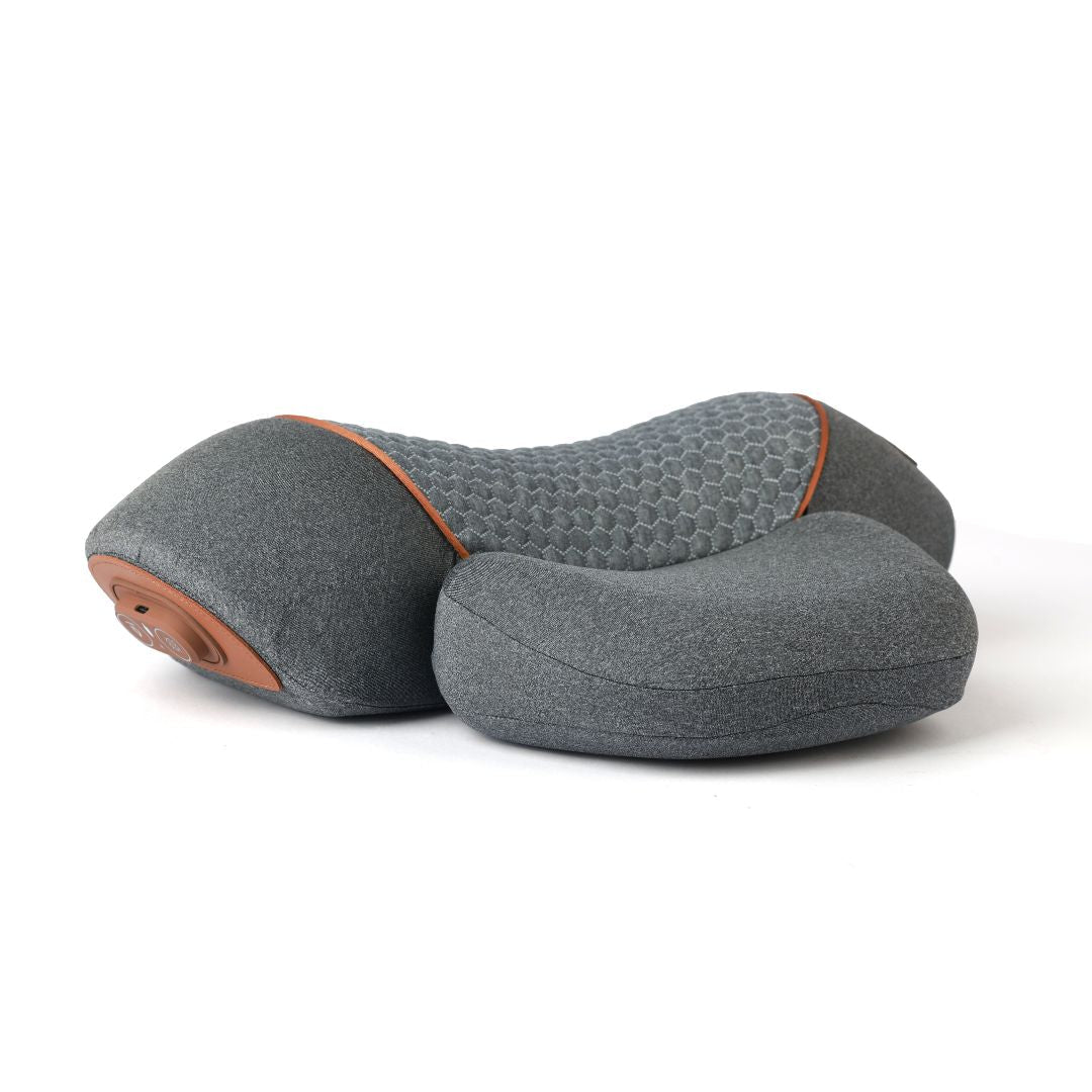 Cervical Traction Neck Massager — Dual Heat and Vibration Therapy