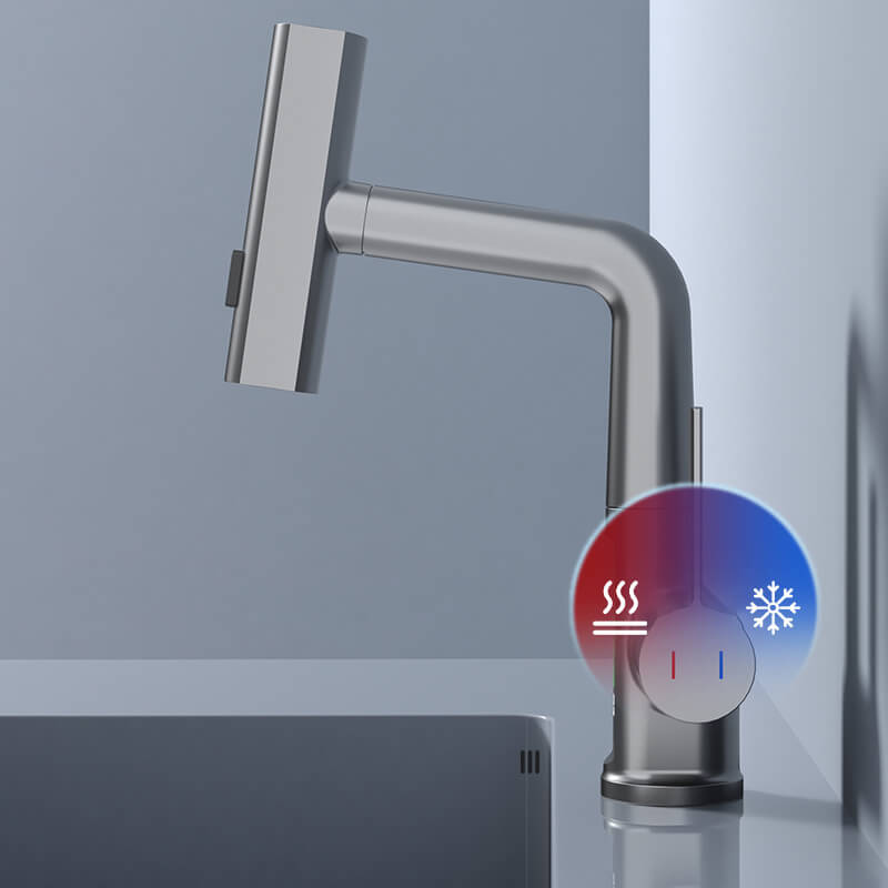 Bateria kuchenna Watermaster z wyciąganą wylewką — obrót o 360° i elastyczny wąż