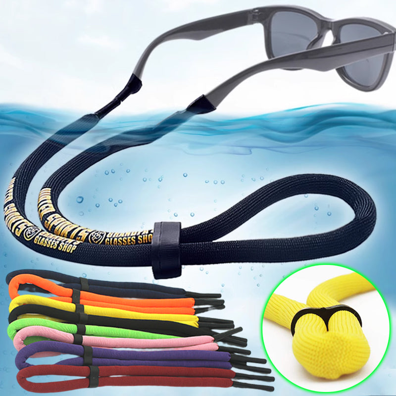 Cordon flottant Aqua pour lunettes — Cordon de cou pour une tenue sécurisée des lunettes
