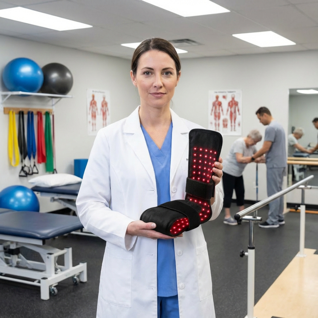 Dual 660nm and 850nm Red Light Therapy Foot Pad
