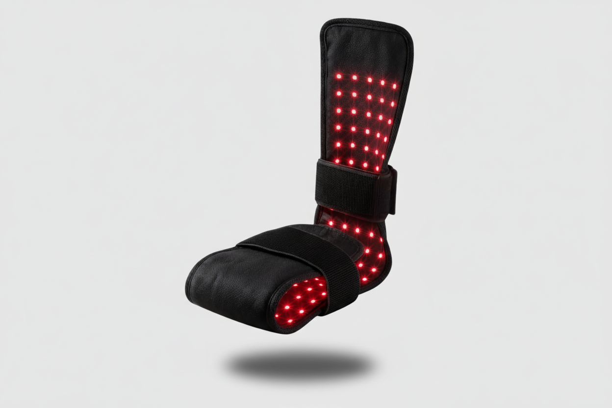 Dual 660nm and 850nm Red Light Therapy Foot Pad