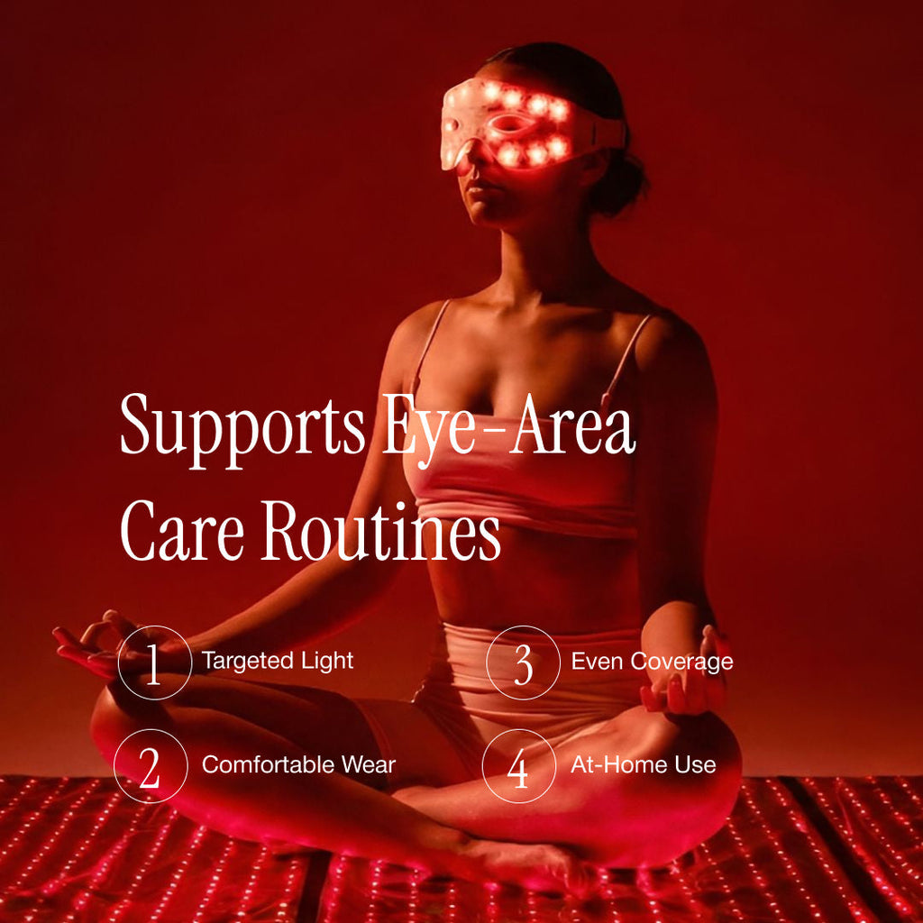 LumiThera Pro Red And Near Infrared Eye Mask For Daily Eye Care