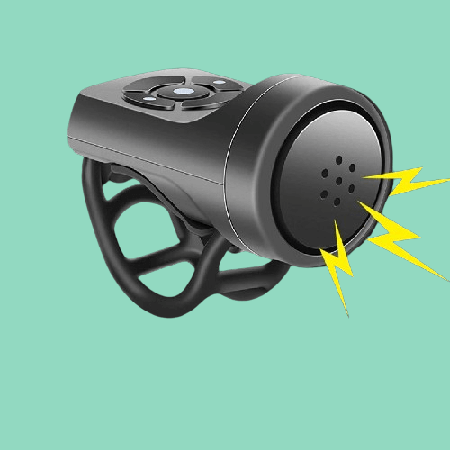 LumaGuard 120 dB USB-cykellarm – fyra lägen, uppladdningsbar, kompakt