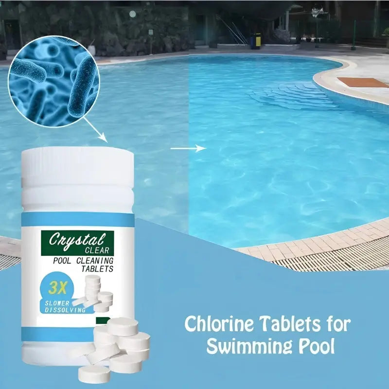 FreshTabs Quick Dissolving Pool Care Tablets — 10 m³ Per Tablet