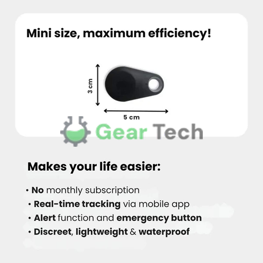 Kirra waterdichte gps-tracker voor honden — realtime locatie-updates, compatibel met Zoek mijn