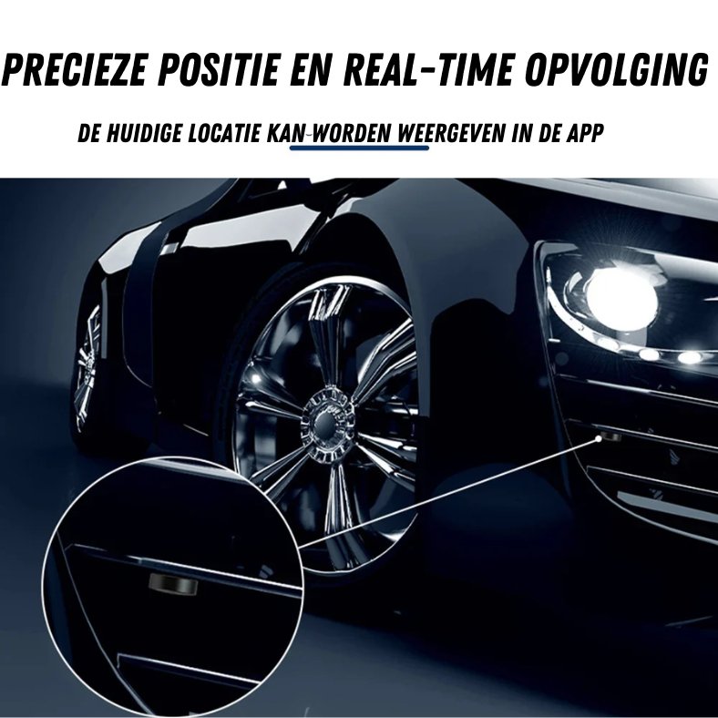 Mini localizzatore GPS — Supporto magnetico, aggiornamenti della posizione in tempo reale