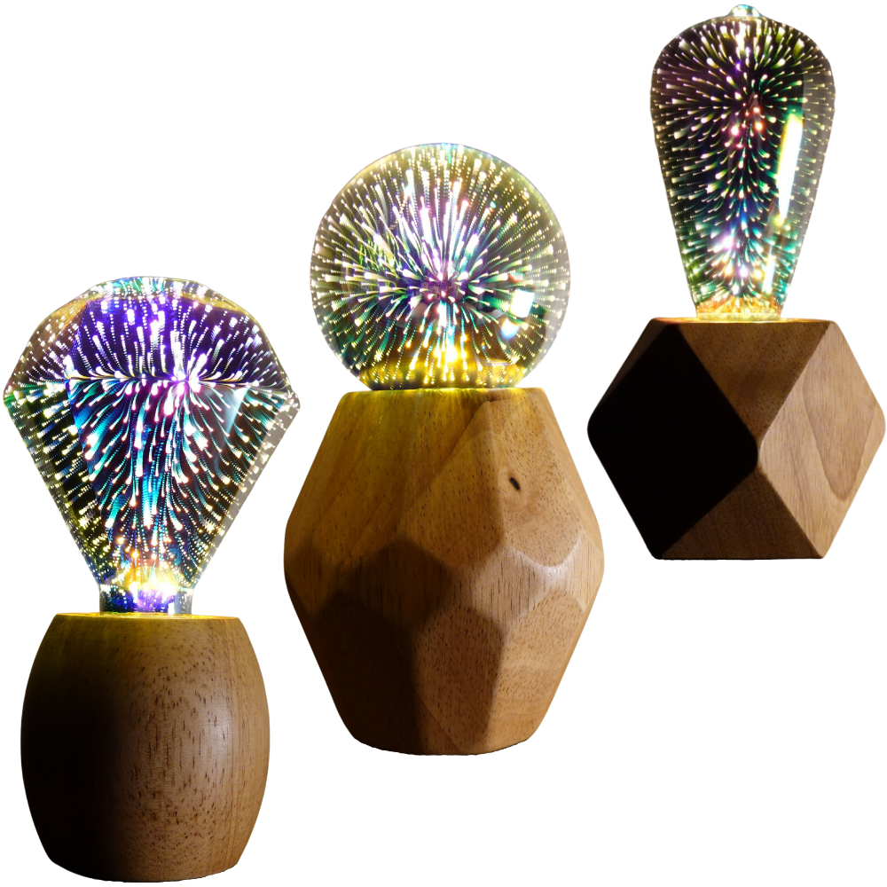 Focal Decor Galaxy Table & Desk Lamps — Starry Night Design