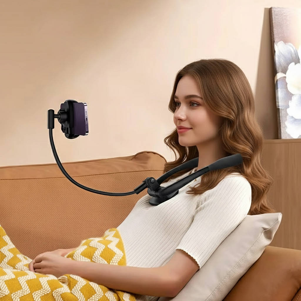 Adjustable Cell Phone Holder For Desk Bed And Mattress | Filindra