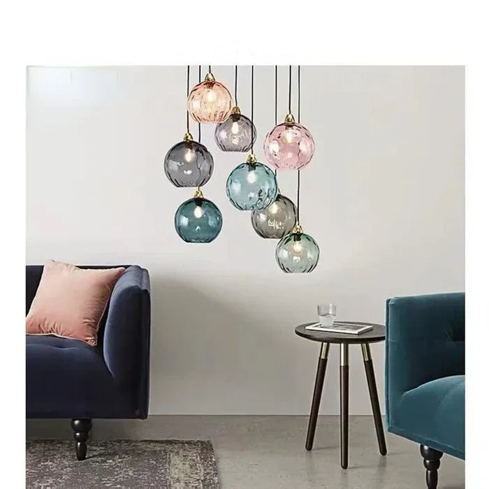 Lumisphere pendellampa i glas med kulform - elegant hängande lampa
