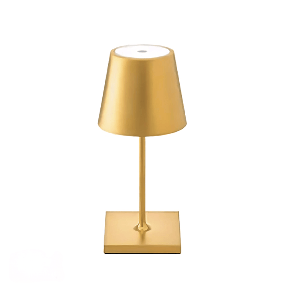 Mini bezprzewodowa lampa stołowa z akumulatorem USB — sterowanie dotykowe