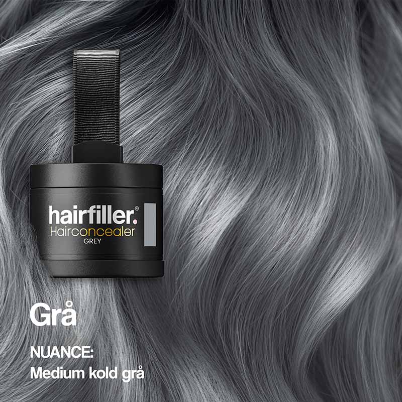 Hair Concealer Powder — Quick Root Coverage Formula for Grey & Thin Hair
